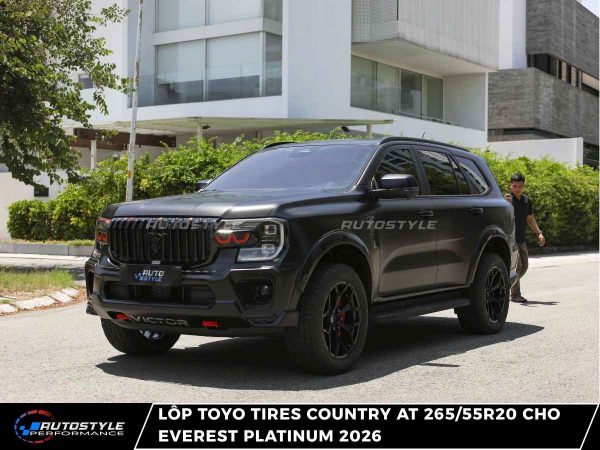 Lốp Toyo Tires Country AT 265/55R20 Everest Platinum 2026