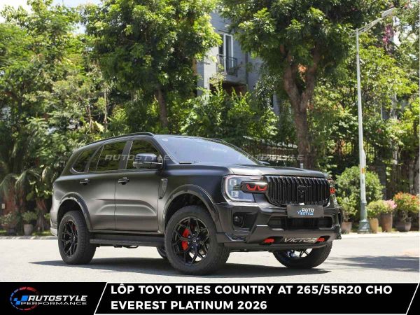 Lốp Toyo Tires Country AT 265/55R20 Everest Platinum 2026