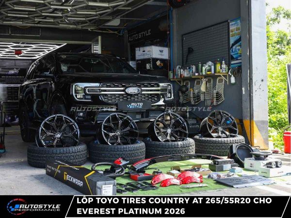 Lốp Toyo Tires Country AT 265/55R20 Everest Platinum 2026