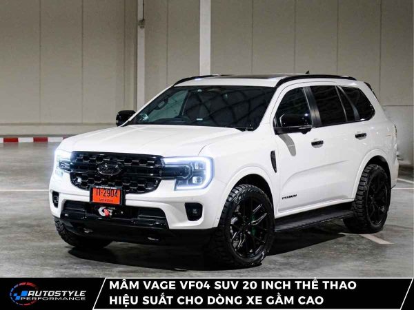 Mâm Vage VF04 SUV 20 Inch Thể Thao Và Hiệu Suất Cho Dòng Xe Gầm Cao