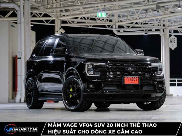 Mâm Vage VF04 SUV 20 Inch Thể Thao Và Hiệu Suất Cho Dòng Xe Gầm Cao