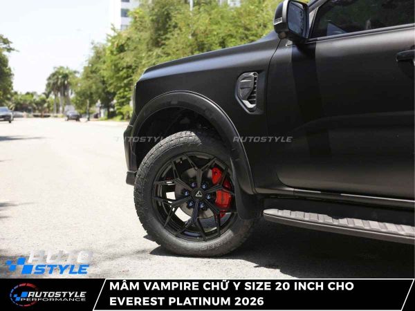 Mâm Vampire Chữ Y Size 20 Inch Thể Thao Cho Everest Platinum 2026