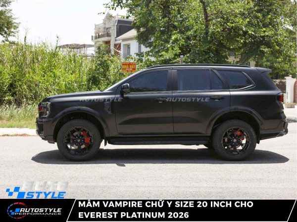 Mâm Vampire Chữ Y Size 20 Inch Thể Thao Cho Everest Platinum 2026