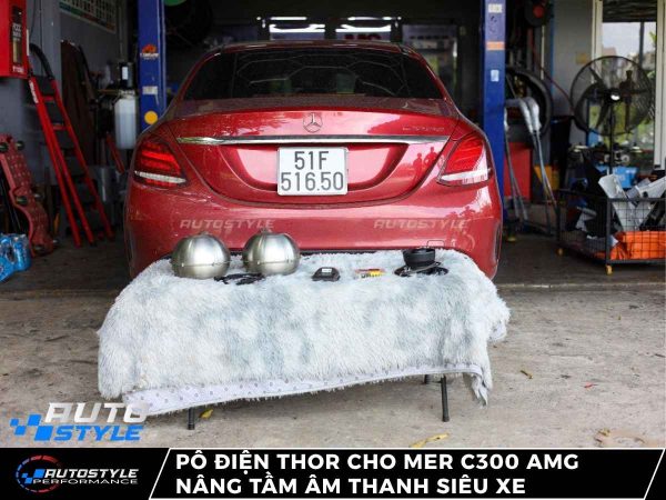 Pô Điện Thor cho Mer C300 AMG Nâng Tầm Âm Thanh Siêu Xe