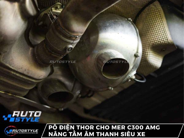 Pô Điện Thor cho Mer C300 AMG Nâng Tầm Âm Thanh Siêu Xe