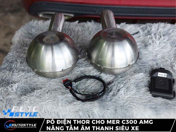 Pô Điện Thor cho Mer C300 AMG Nâng Tầm Âm Thanh Siêu Xe