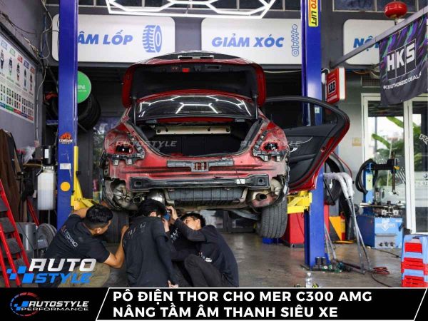 Pô Điện Thor cho Mer C300 AMG Nâng Tầm Âm Thanh Siêu Xe