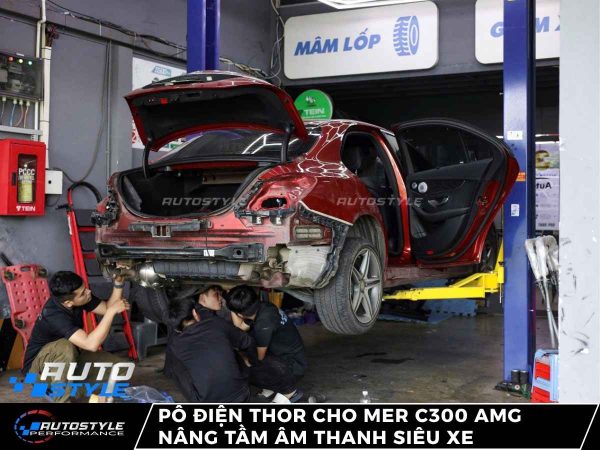 Pô Điện Thor cho Mer C300 AMG Nâng Tầm Âm Thanh Siêu Xe