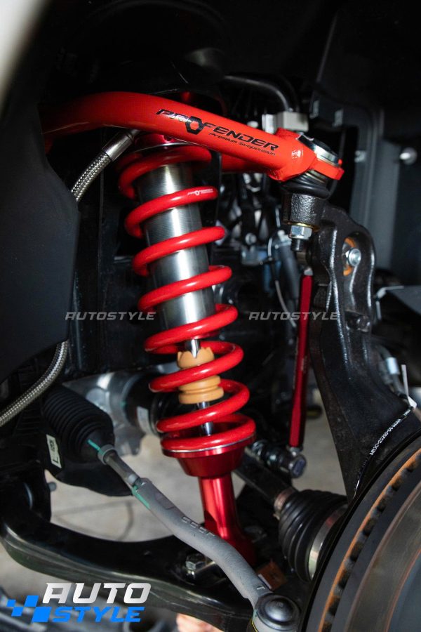 Hạ Lùn Ford Everest Platinum Với Phuộc Profender Tặng Thanh Cân Bằng Rotuyn Sau Giá 4 Triệu