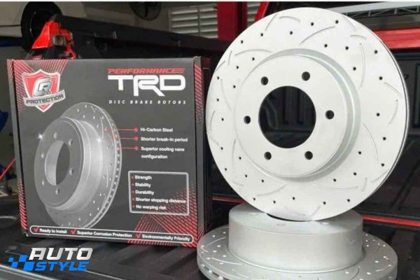Raptor 3.0 V6 Nâng Cấp Đĩa Brembo TRD Performance Giữ Heo Phanh Zin Hiệu Quả Ra Sao?