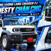 Gương Chiếu Hậu Vuông Land Cruiser FJ Majesty Chân CNC: Gập Smartkey, Chỉnh Điện 4 Hướng, Xi-nhan LED, Giắc Zin 12V