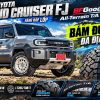 Lốp BFGoodrich Cho Land Cruiser FJ: Nâng Cấp KO3 LT265/65R18 Hoặc LT265/70R17, Bám Đường Đa Địa Hình