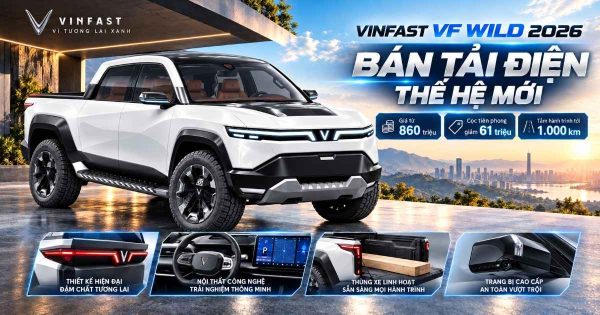VinFast Wild Phiên Bản Tiêu Chuẩn 860 Triệu: Hình Ảnh Thực Tế Và Trọn Bộ Gói Nâng Cấp Tại Auto Style