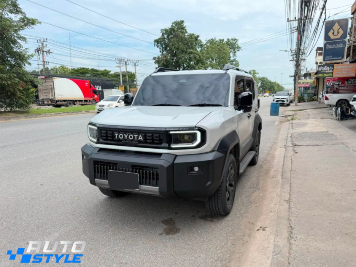 Gương Chiếu Hậu Vuông Land Cruiser FJ Majesty Chân CNC: Gập Smartkey, Chỉnh Điện 4 Hướng, Xi-nhan LED, Giắc Zin 12V