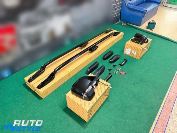 Gương Chiếu Hậu Vuông Land Cruiser FJ Majesty Chân CNC: Gập Smartkey, Chỉnh Điện 4 Hướng, Xi-nhan LED, Giắc Zin 12V