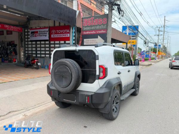 Gương Chiếu Hậu Vuông Land Cruiser FJ Majesty Chân CNC: Gập Smartkey, Chỉnh Điện 4 Hướng, Xi-nhan LED, Giắc Zin 12V