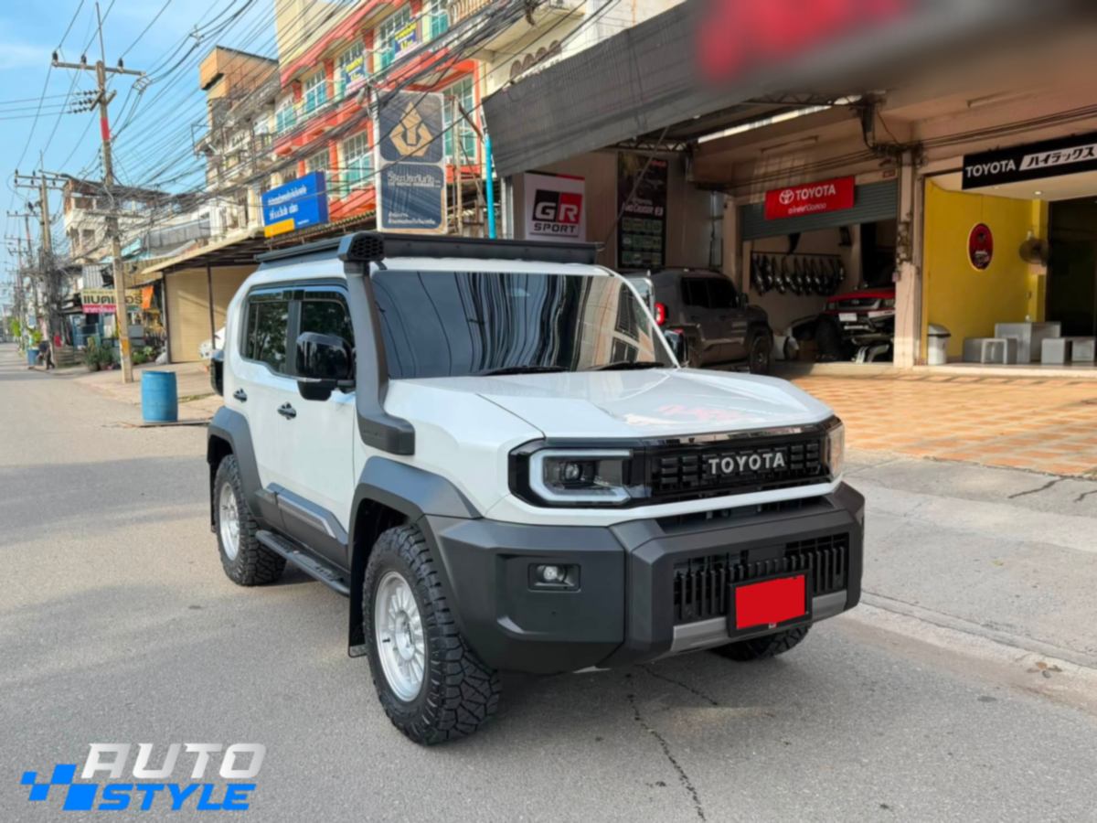 Gương Chiếu Hậu Vuông Land Cruiser FJ Majesty Chân CNC: Gập Smartkey, Chỉnh Điện 4 Hướng, Xi-nhan LED, Giắc Zin 12V