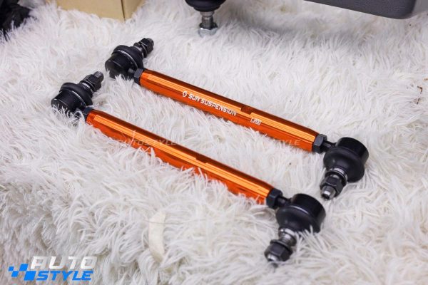 Rotuyn SUN Raptor V6 3.0 Tăng Chỉnh: Ren Đôi Turnbuckle, Nhôm CNC, Giải Phóng Phuộc Fox Live Valve