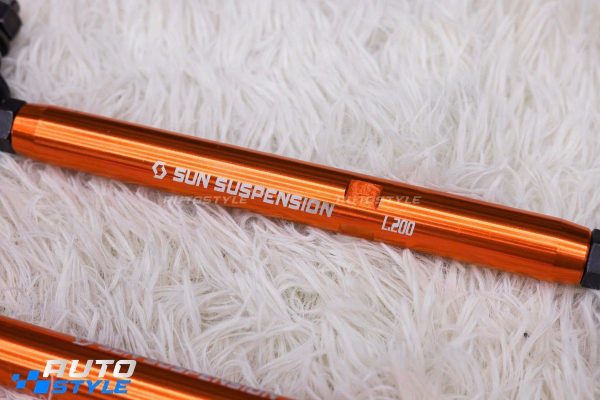 Rotuyn SUN Raptor V6 3.0 Tăng Chỉnh: Ren Đôi Turnbuckle, Nhôm CNC, Giải Phóng Phuộc Fox Live Valve
