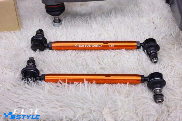 Rotuyn SUN Raptor V6 3.0 Tăng Chỉnh: Ren Đôi Turnbuckle, Nhôm CNC, Giải Phóng Phuộc Fox Live Valve