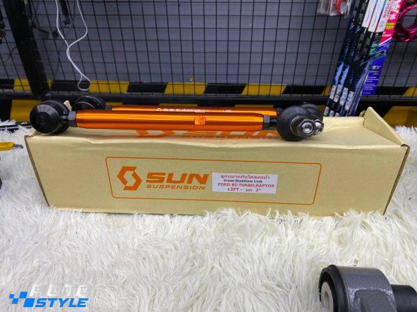 Rotuyn SUN Raptor V6 3.0 Tăng Chỉnh: Ren Đôi Turnbuckle, Nhôm CNC, Giải Phóng Phuộc Fox Live Valve