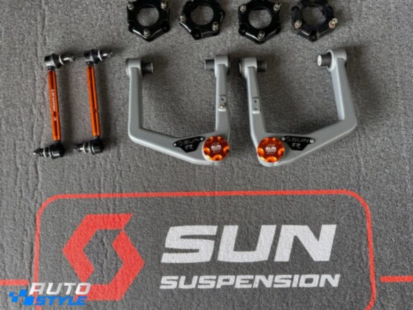 Rotuyn SUN Raptor V6 3.0 Tăng Chỉnh: Ren Đôi Turnbuckle, Nhôm CNC, Giải Phóng Phuộc Fox Live Valve