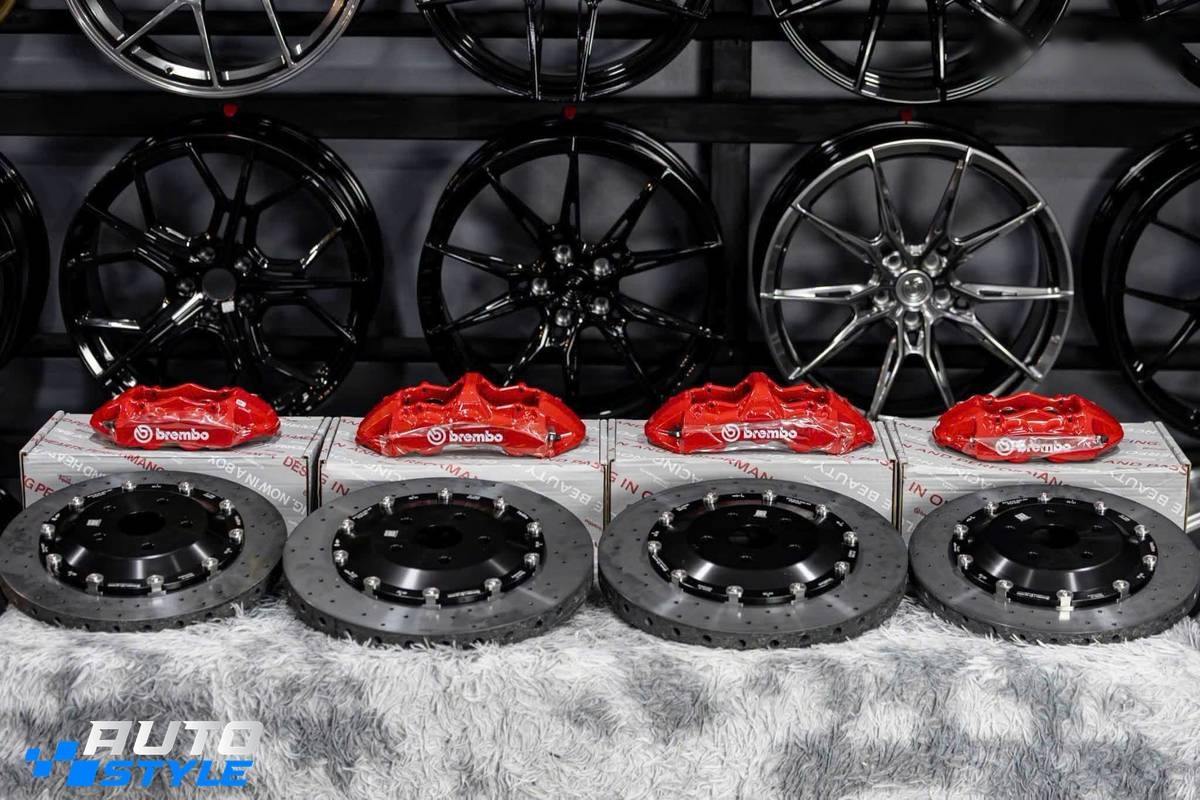 Brembo GT Chính Hãng Đĩa Carbon Dưới 300 Triệu: Hết Nỗi Lo Trơ Phanh Khi Đổ Đèo